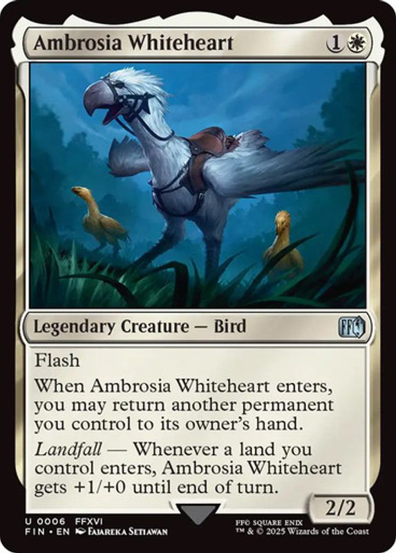 Ambrosia Whiteheart (Foil)